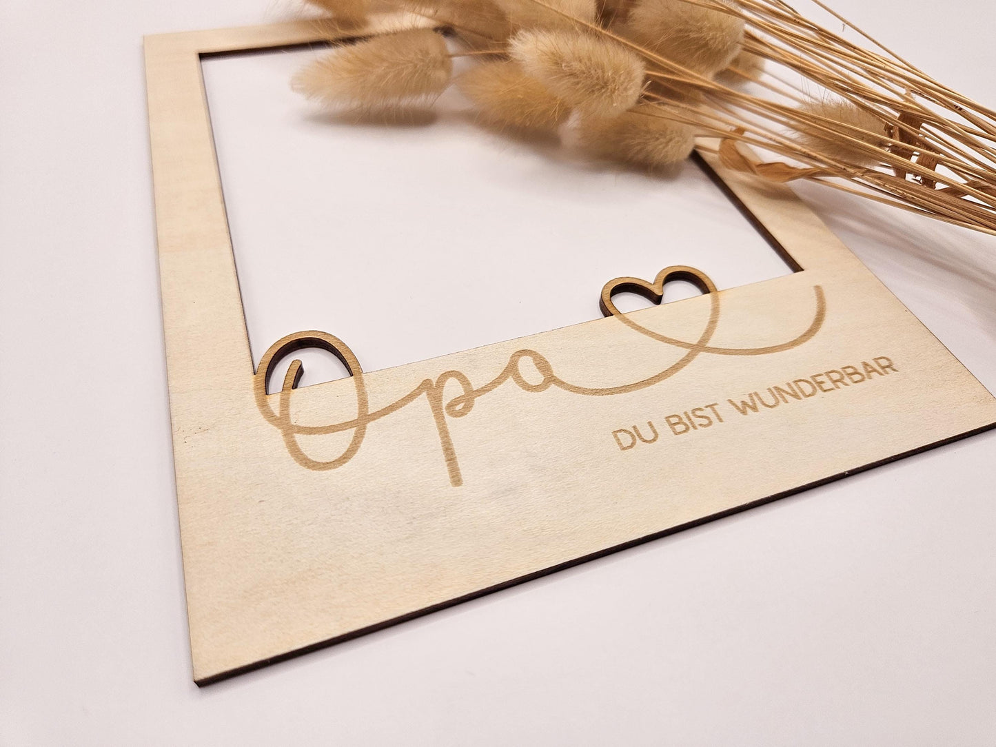 Bilderrahmen Passepartout personalisiert als Fotogeschenk für Opa zum Geburtstag, zum Vatertag oder als Andenken