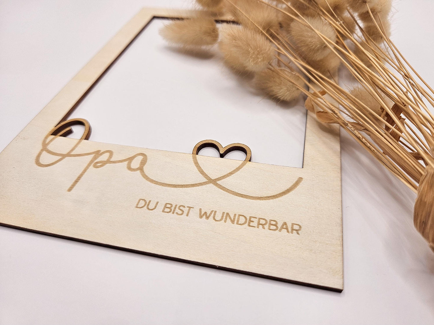 Bilderrahmen Passepartout personalisiert als Fotogeschenk für Opa zum Geburtstag, zum Vatertag oder als Andenken