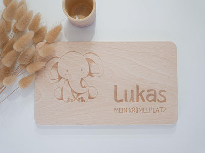 Brettchen personalisiertes Geschenk als Geburtstagsgeschenk, zur Taufe, zum ersten Geburtstag oder als Schneidebrett und Dekoelement