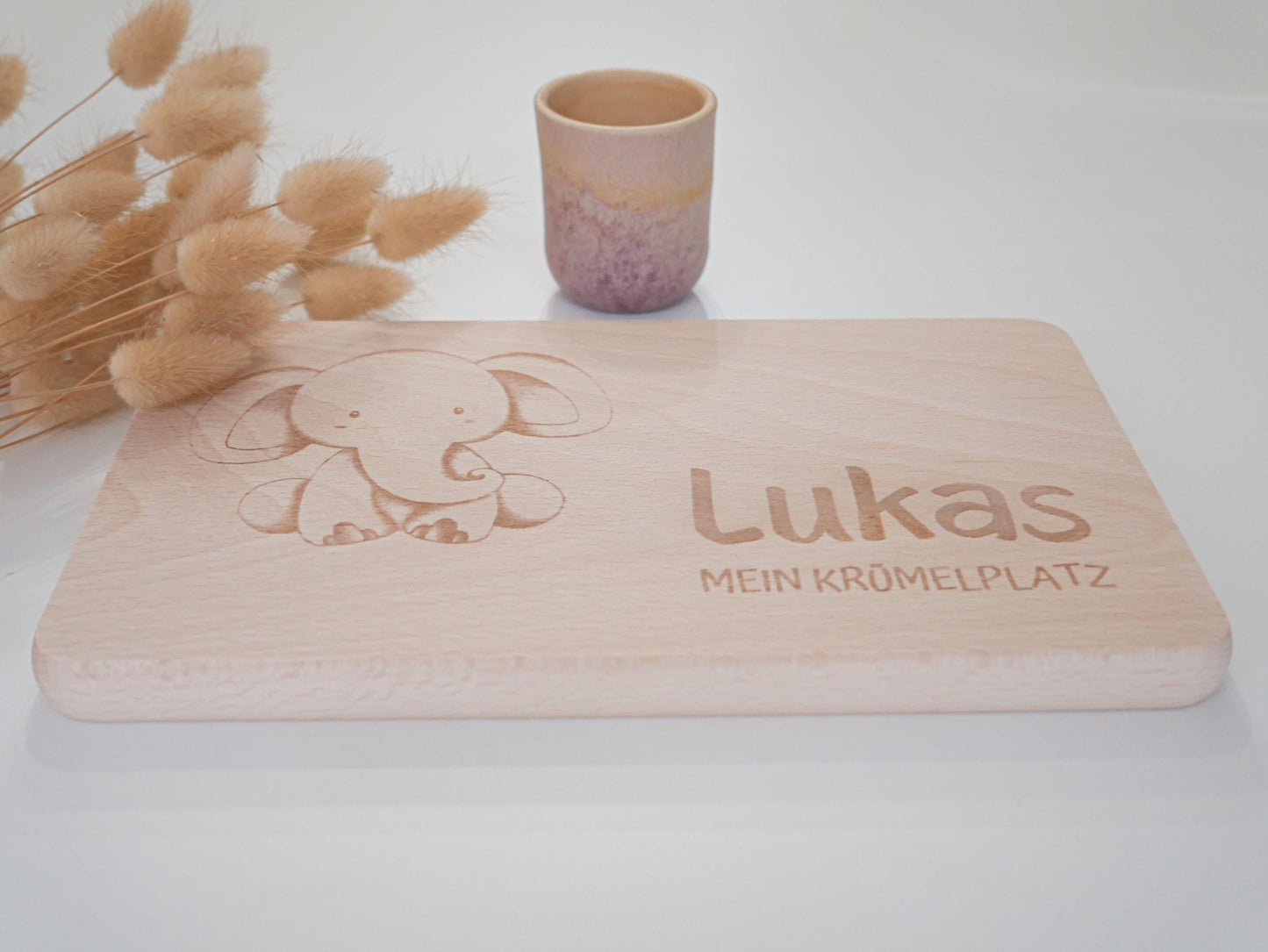 Brettchen personalisiertes Geschenk als Geburtstagsgeschenk, zur Taufe, zum ersten Geburtstag oder als Schneidebrett und Dekoelement