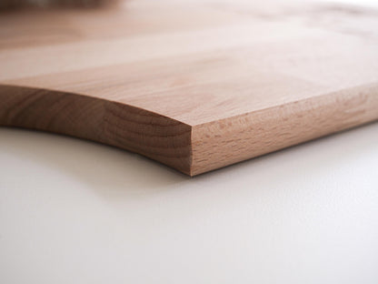 Hochzeitsgeschenk Brettchen aus Buche personalisiert als minimalistisches Hochzeitsgeschenk, Geldgeschenk oder als Hochzeitsbrett Andenken