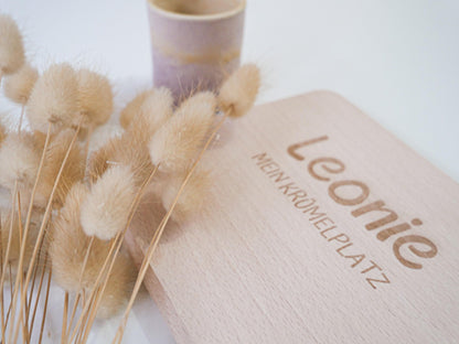 Brettchen personalisiertes Geschenk als Geburtstagsgeschenk, zur Taufe, zum ersten Geburtstag oder als Schneidebrett und Dekoelement