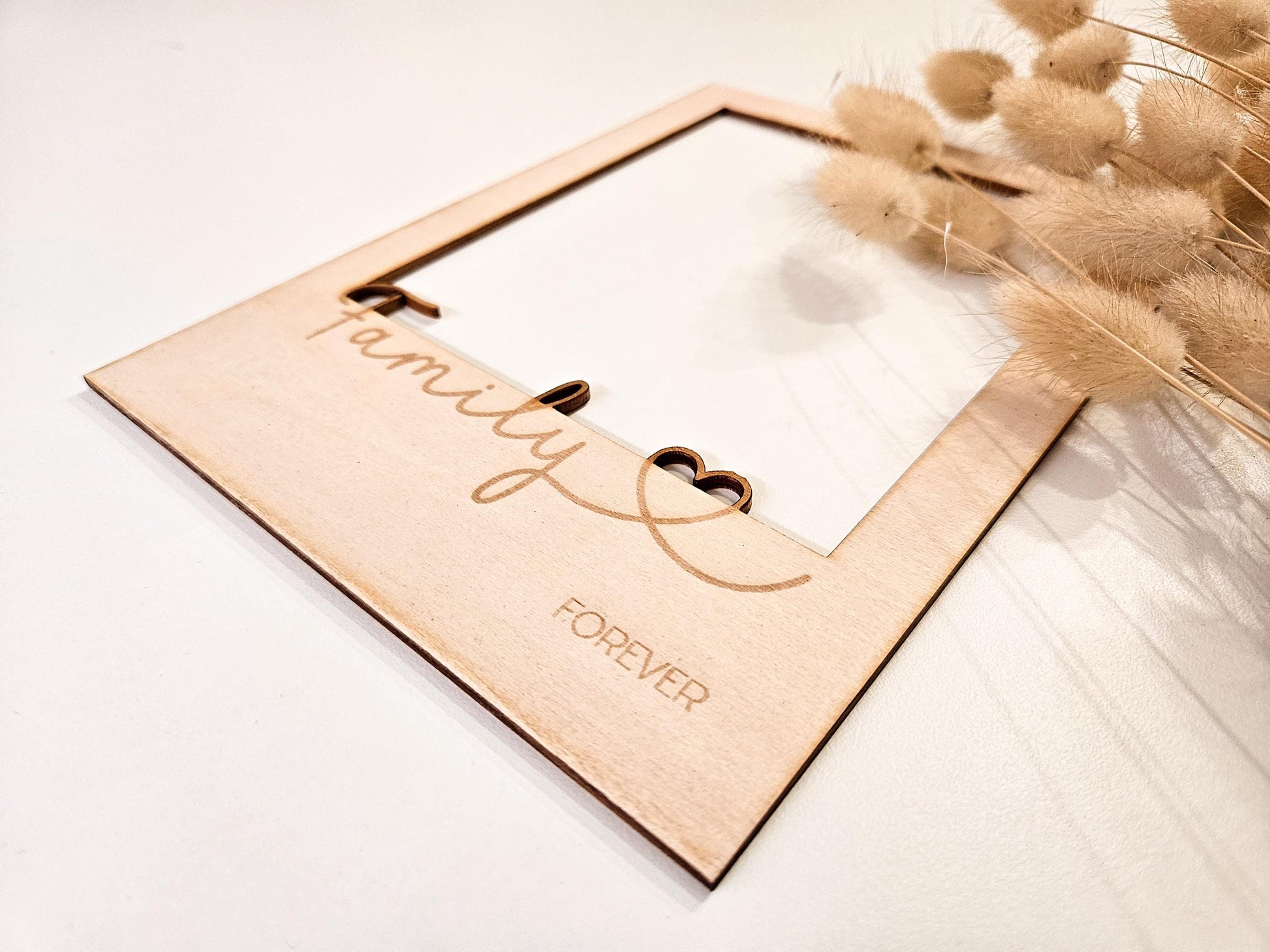 Bilderrahmen Passepartout personalisiertes Geschenk als Fotogeschenk zum Geburtstag, als Muttertagsgeschenk, Vatertagsgeschenk und Familie