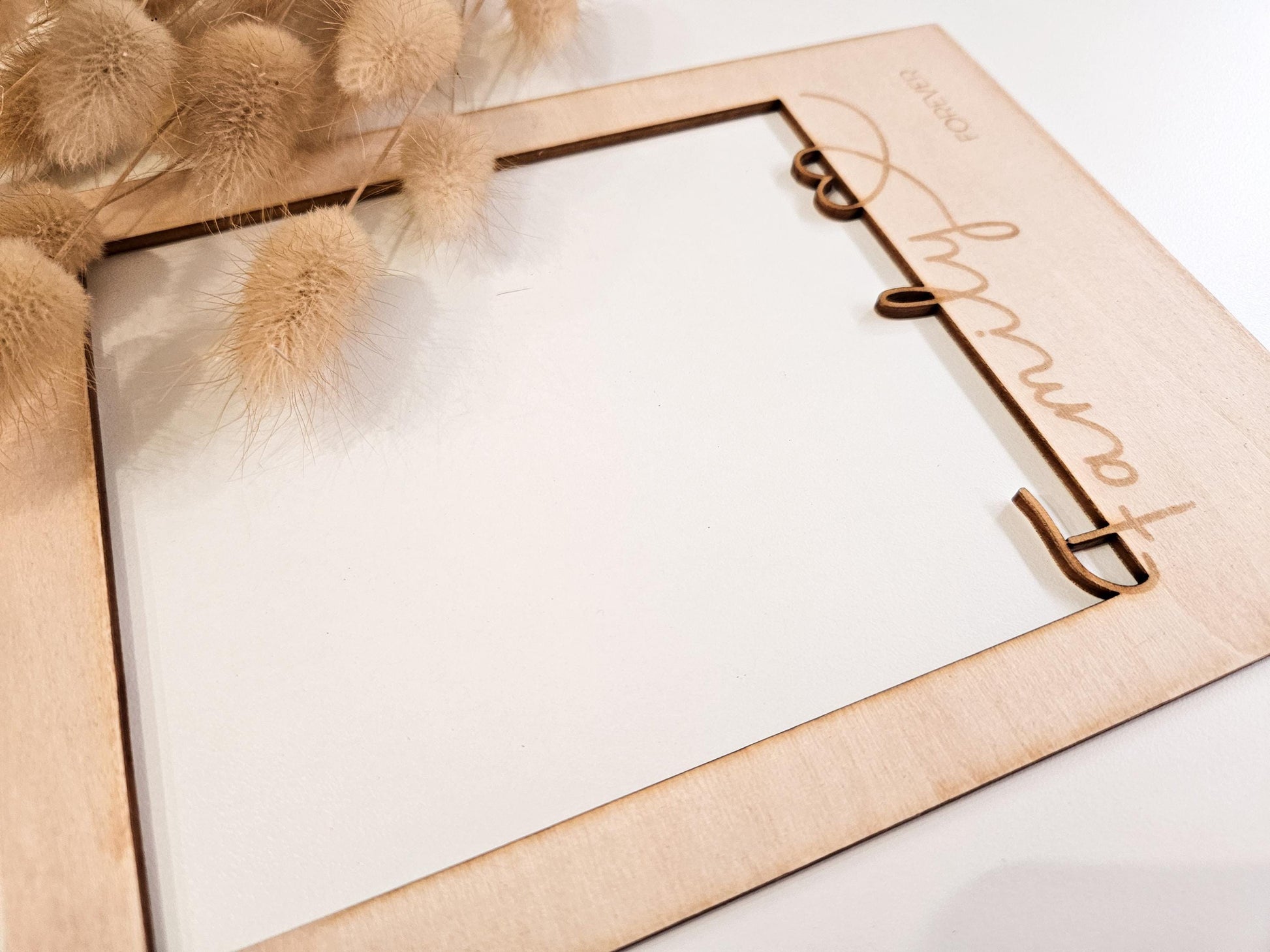 Bilderrahmen Passepartout personalisiertes Geschenk als Fotogeschenk zum Geburtstag, als Muttertagsgeschenk, Vatertagsgeschenk und Familie