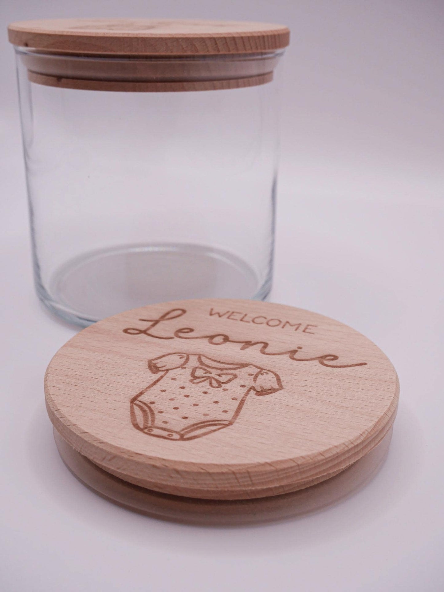 Geschenk zur Geburt personalisiert - Babygeschenk Starter Kit mit graviertem Namen, Geschenk zur Geburt, Taufe, Geburtstag, Windeltorte