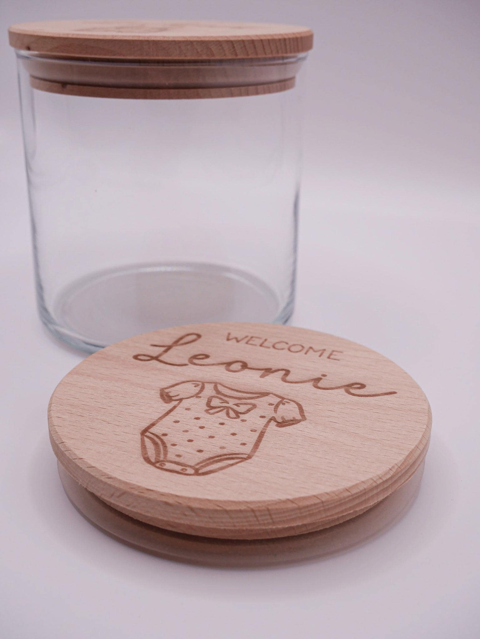 Geschenk zur Geburt personalisiert - Babygeschenk Starter Kit mit graviertem Namen, Geschenk zur Geburt, Taufe, Geburtstag, Windeltorte
